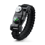 Survival Bracelet,Outdoors Survival With Compass - (Col: Survival)