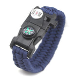 Survival Bracelet,Outdoors Survival With Compass - (Col: Survival)