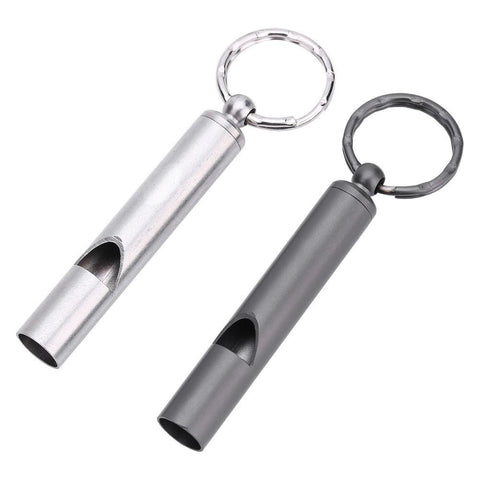 Emergency - Survival Whistle With Keyring - (Col: Survival)