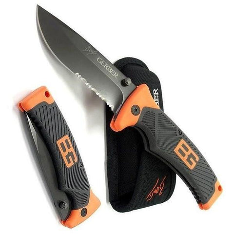 Mini Folding Knife Outdoor Camping - (Col: Survival)