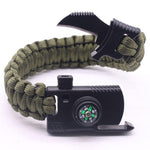 Survival Bracelet Outdoors Survival Paracord Bracelet - (Col: Survival)