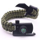 Survival Bracelet Outdoors Survival Paracord Bracelet - (Col: Survival)