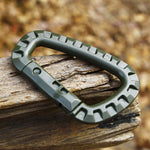 Mini Outdoor Camping Climbing Carabiner  - (Col: Survival)