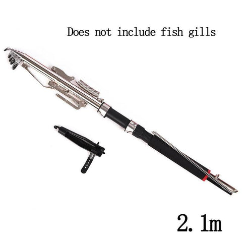 LEO(Auto Fishing Rod)Stainless Steel - (Col: Fishing)