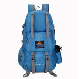 Unisex Outdoor Camping Hiking Travelling Waterproof Large Zipper Capacity Backpack All Seasons 50L Climbing