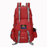 Unisex Outdoor Camping Hiking Travelling Waterproof Large Zipper Capacity Backpack All Seasons 50L Climbing