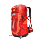 Unisex Outdoor Camping Hiking Travelling Waterproof All Seasons Large Capacity Backpack Zipper 50L Climbing